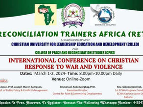 Conference on Christian Response to War and Violence